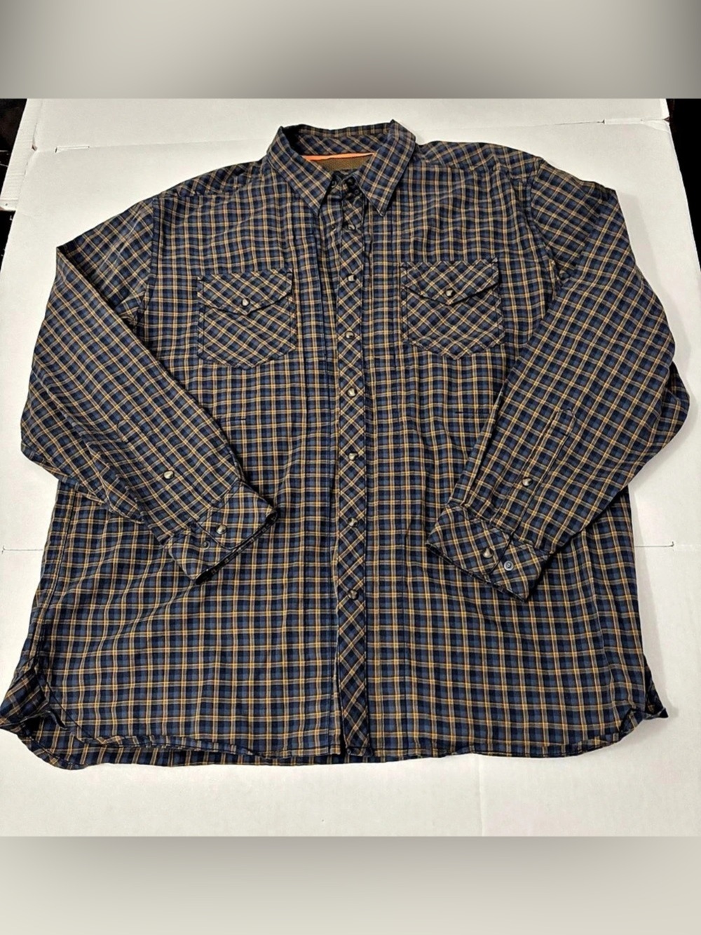 5.11 Tactical utility plaid long-sleeve snap-front shirt Men’s XL